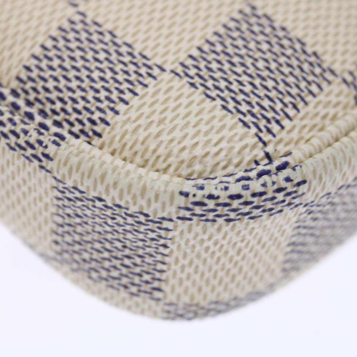 LOUIS VUITTON Damier Azur Mini Pochette Accessoires Pouch N58010 LV 71666