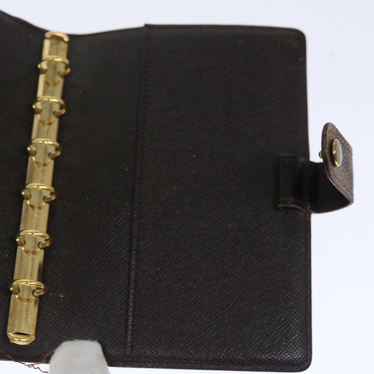 LOUIS VUITTON Damier Ebene Agenda PM Day Planner Cover R20700 LV 71667