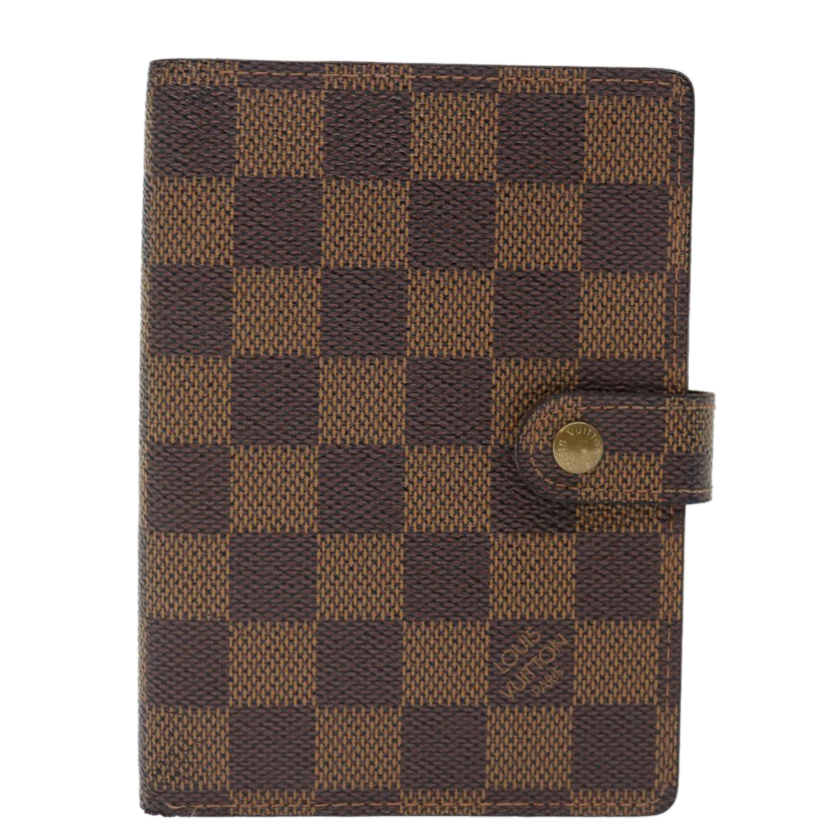 LOUIS VUITTON Damier Ebene Agenda PM Day Planner Cover R20700 LV 71667