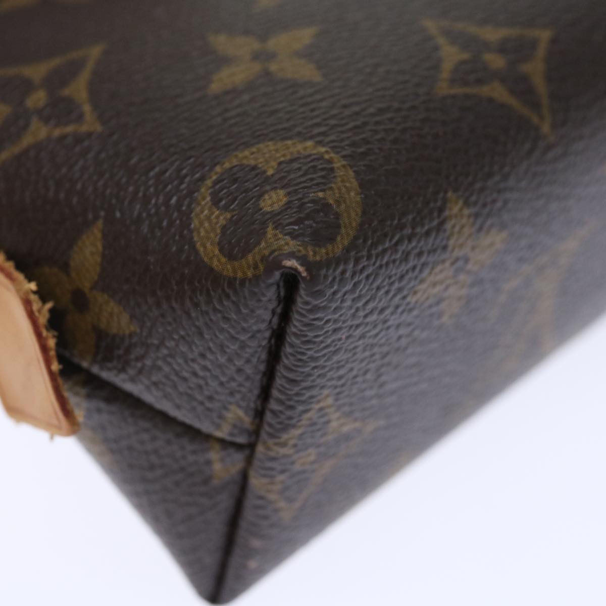 LOUIS VUITTON Monogram Pochette Cosmetic PM Cosmetic Pouch M47515 LV 71669