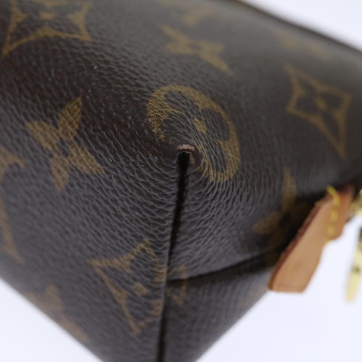 LOUIS VUITTON Monogram Pochette Cosmetic PM Cosmetic Pouch M47515 LV 71669