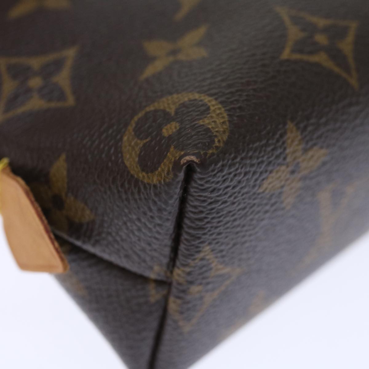 LOUIS VUITTON Monogram Pochette Cosmetic PM Cosmetic Pouch M47515 LV 71669
