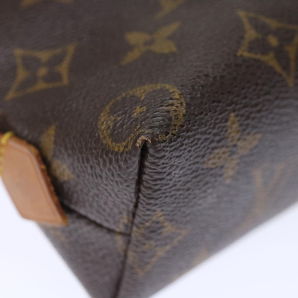 LOUIS VUITTON Monogram Pochette Cosmetic PM Cosmetic Pouch M47515 LV 71670