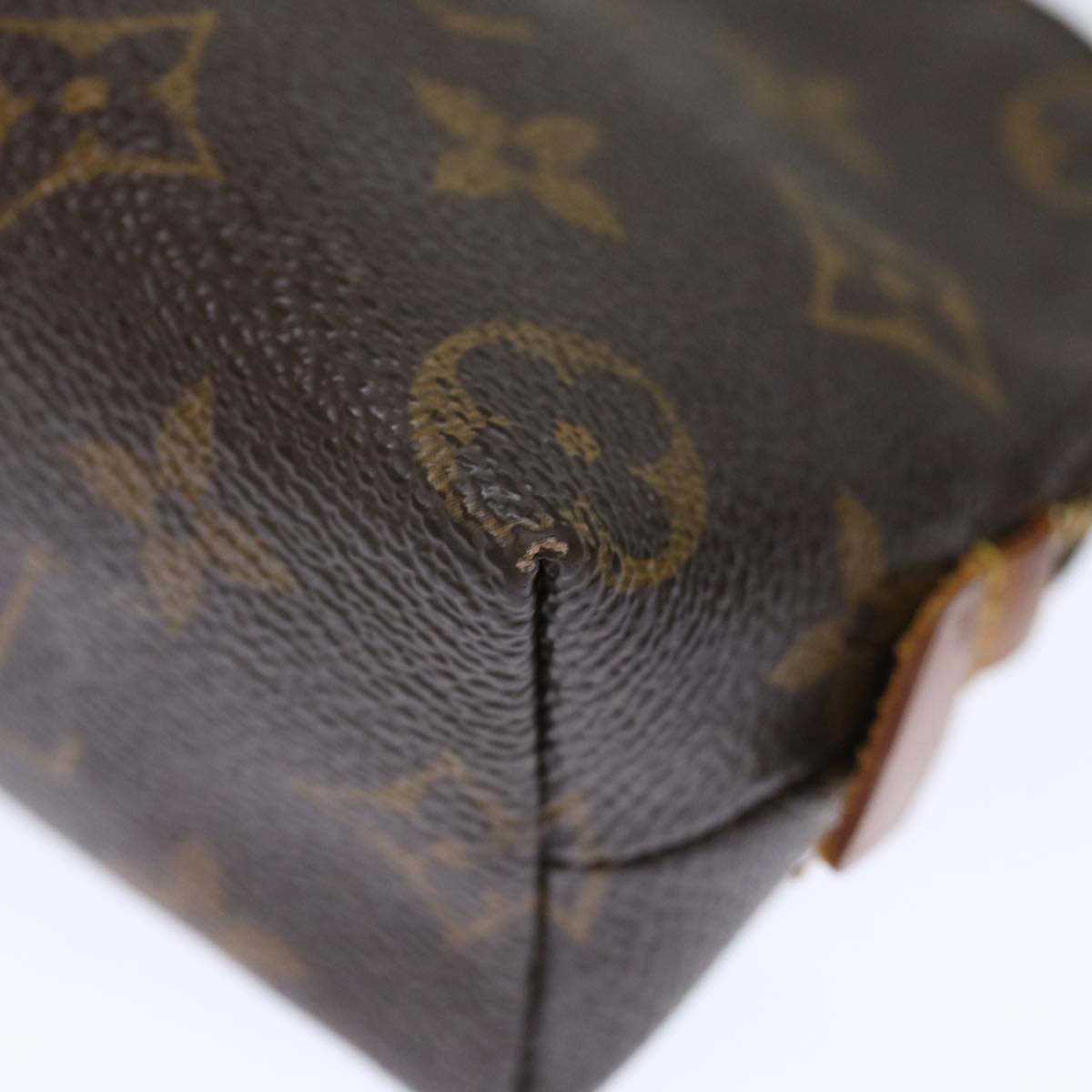 LOUIS VUITTON Monogram Pochette Cosmetic PM Cosmetic Pouch M47515 LV 71670