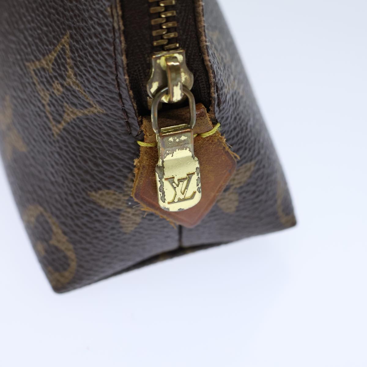 LOUIS VUITTON Monogram Pochette Cosmetic PM Cosmetic Pouch M47515 LV 71680