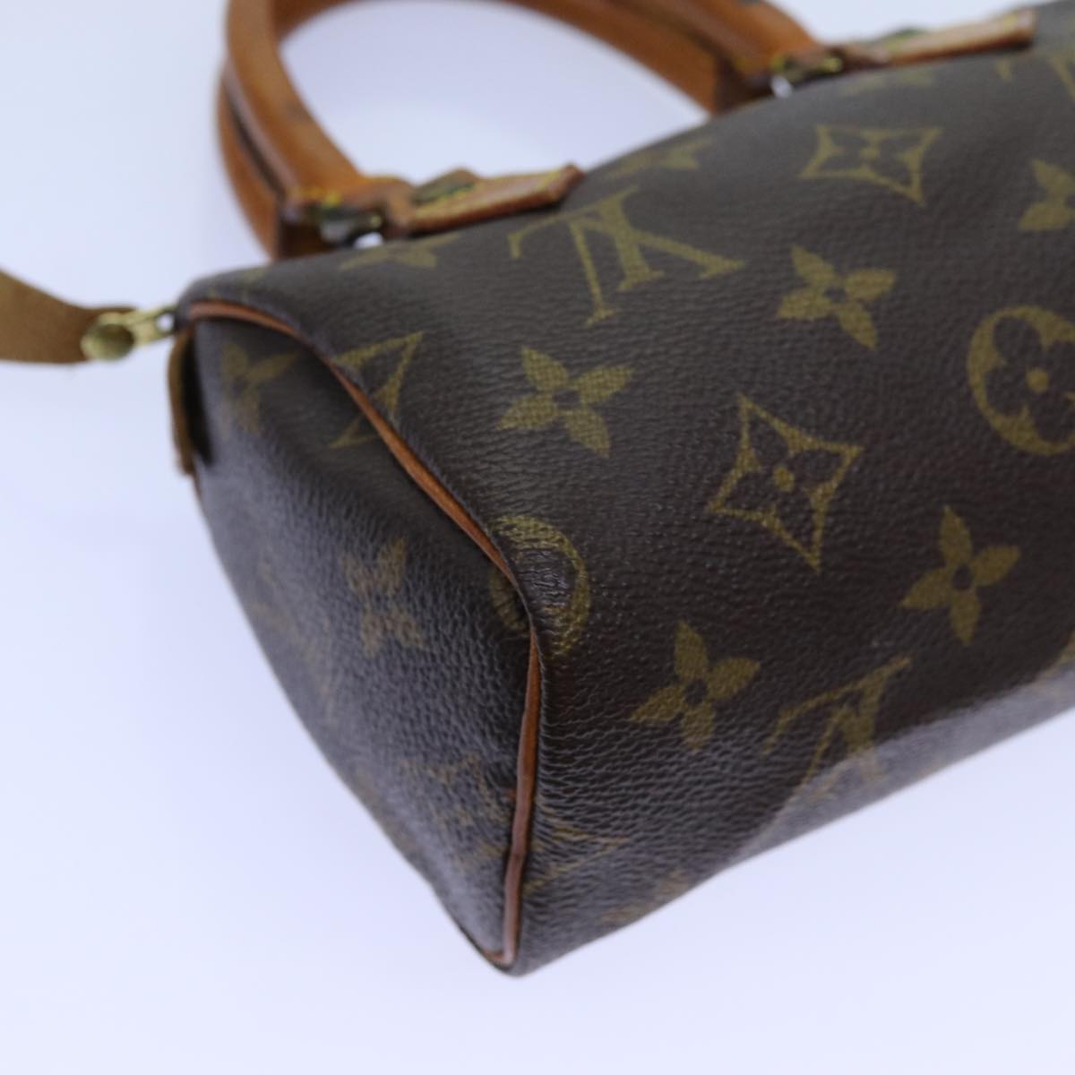 LOUIS VUITTON Monogram Mini Speedy Hand Bag M41534 LV 71683
