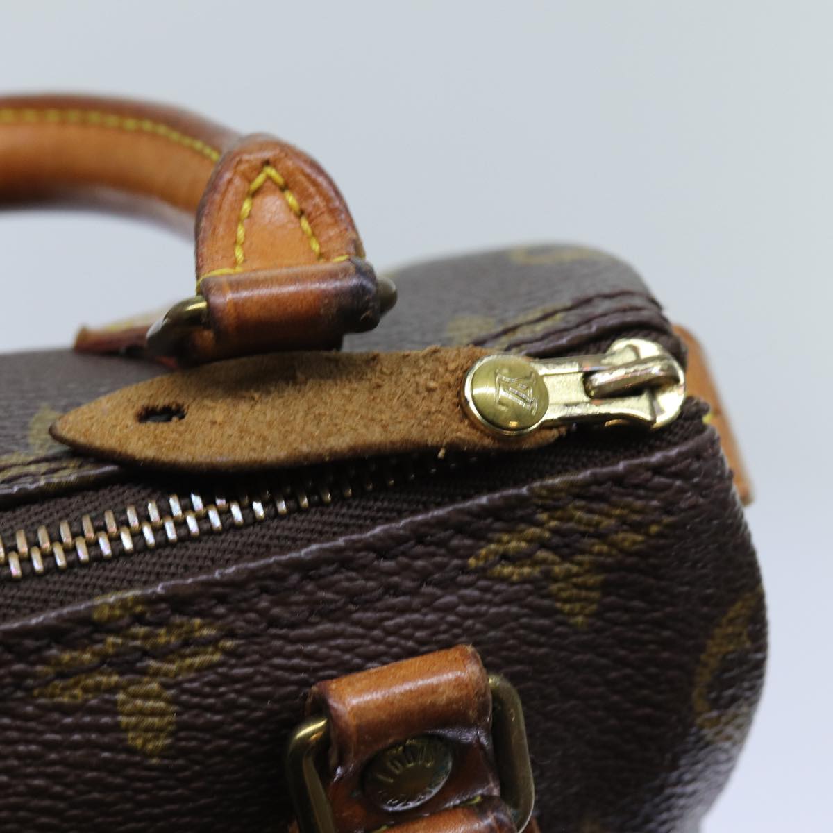LOUIS VUITTON Monogram Mini Speedy Hand Bag M41534 LV 71683