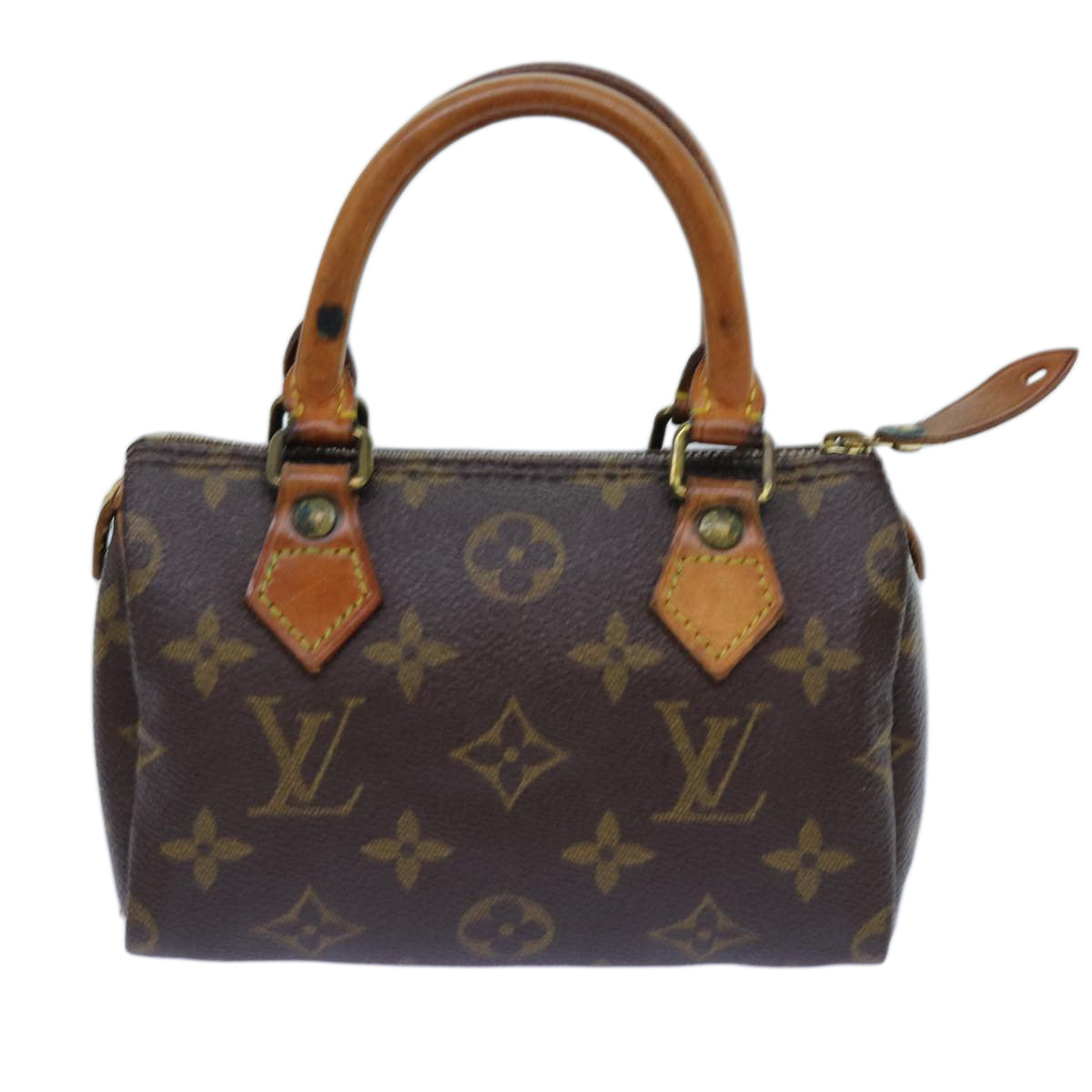 LOUIS VUITTON Monogram Mini Speedy Hand Bag M41534 LV 71683