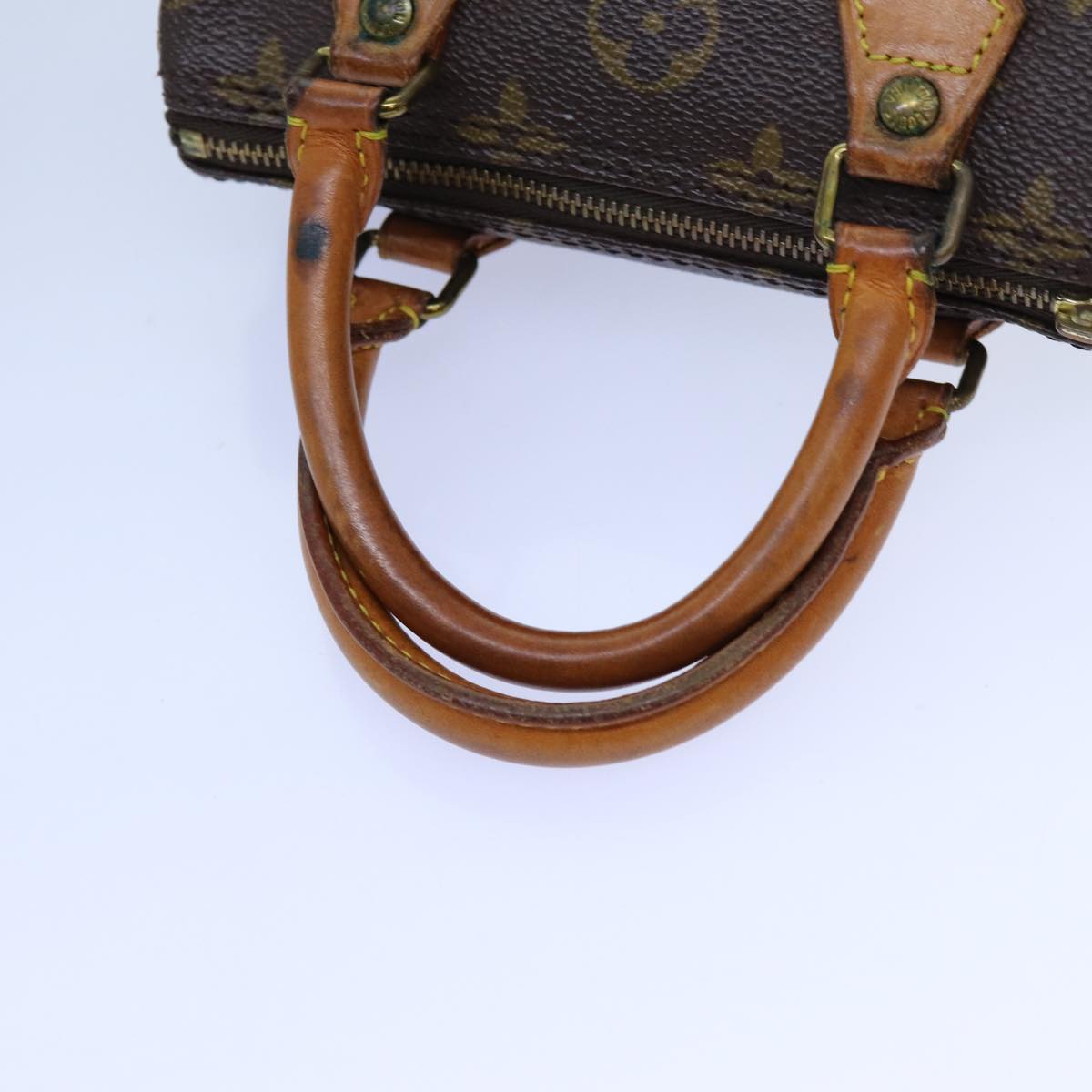 LOUIS VUITTON Monogram Mini Speedy Hand Bag M41534 LV 71683