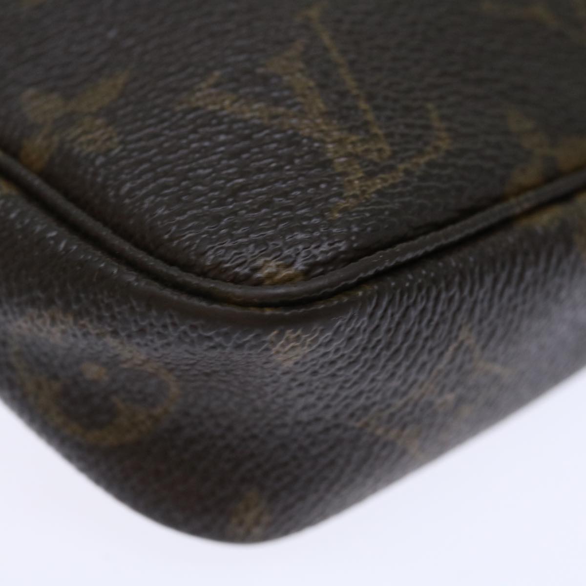 LOUIS VUITTON Monogram Pochette Accessoires Pouch M51980 LV 71684