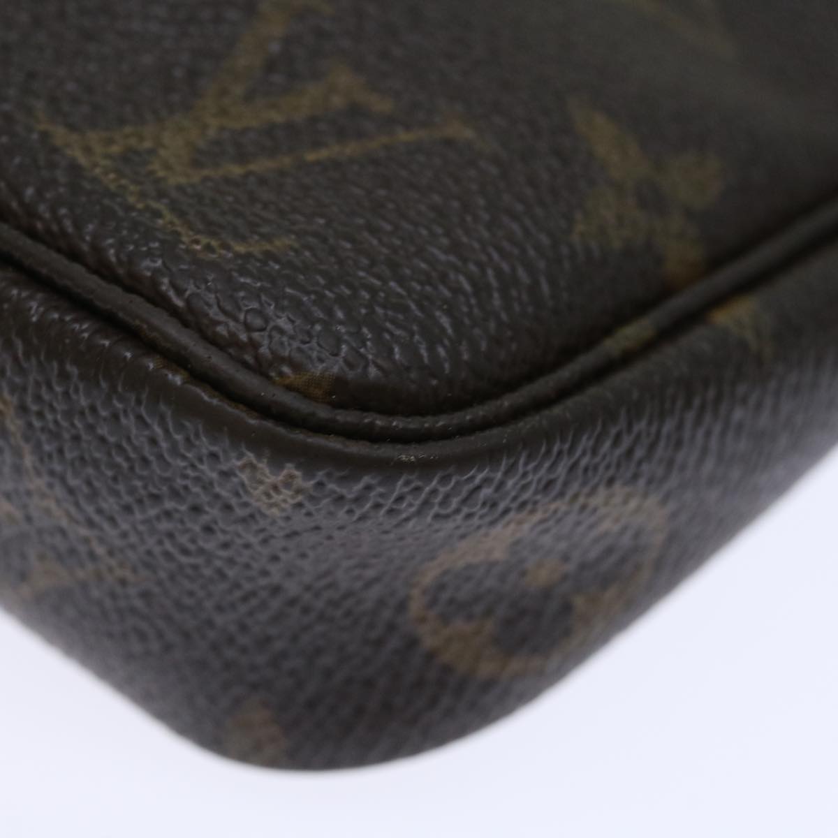 LOUIS VUITTON Monogram Pochette Accessoires Pouch M51980 LV 71684