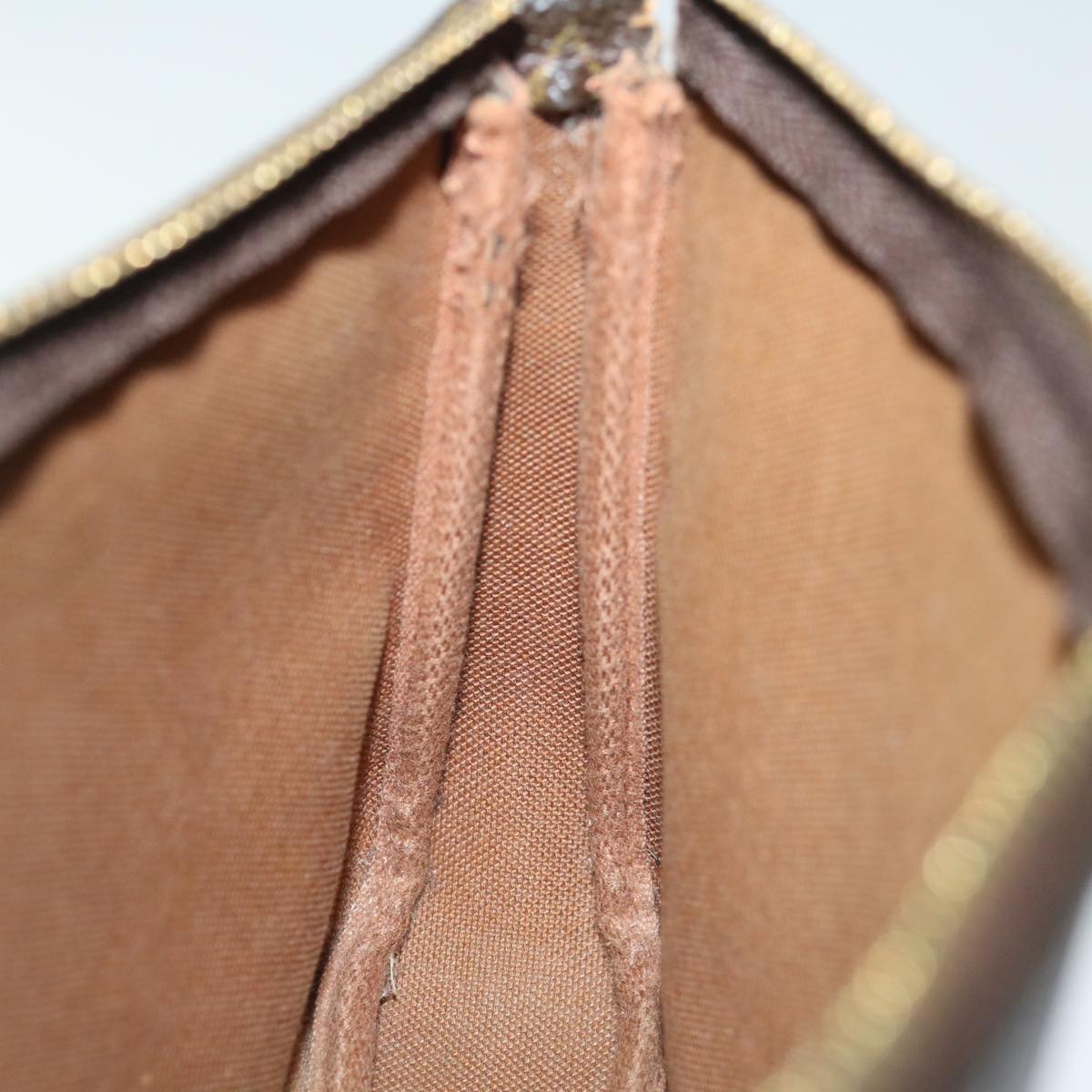LOUIS VUITTON Monogram Pochette Accessoires Pouch M51980 LV 71684