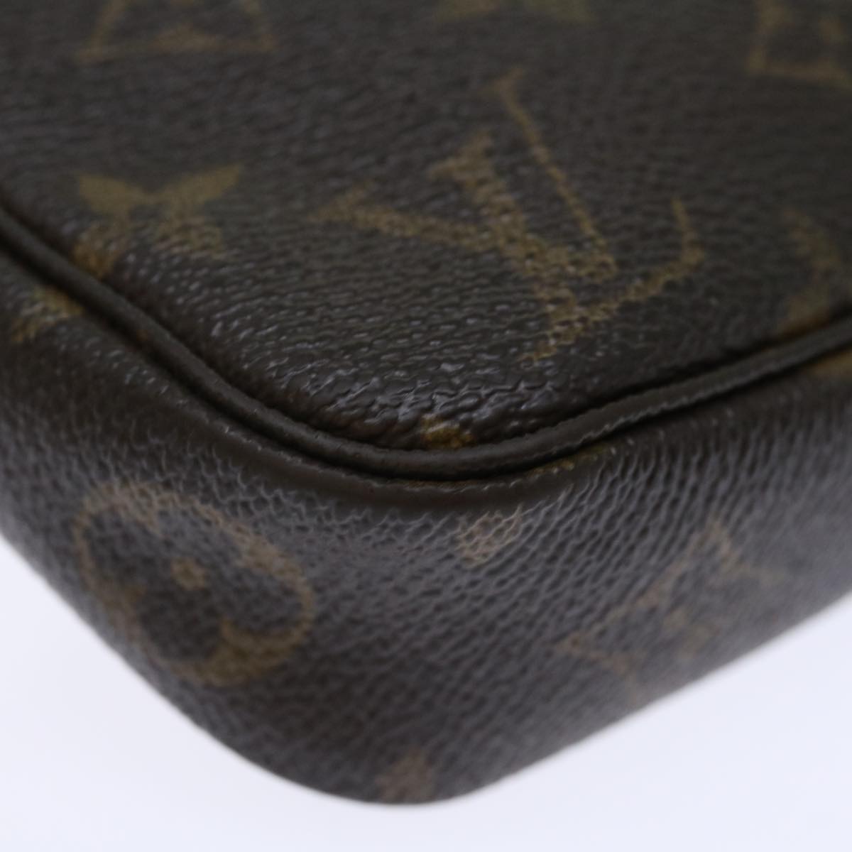 LOUIS VUITTON Monogram Pochette Accessoires Pouch M51980 LV 71684