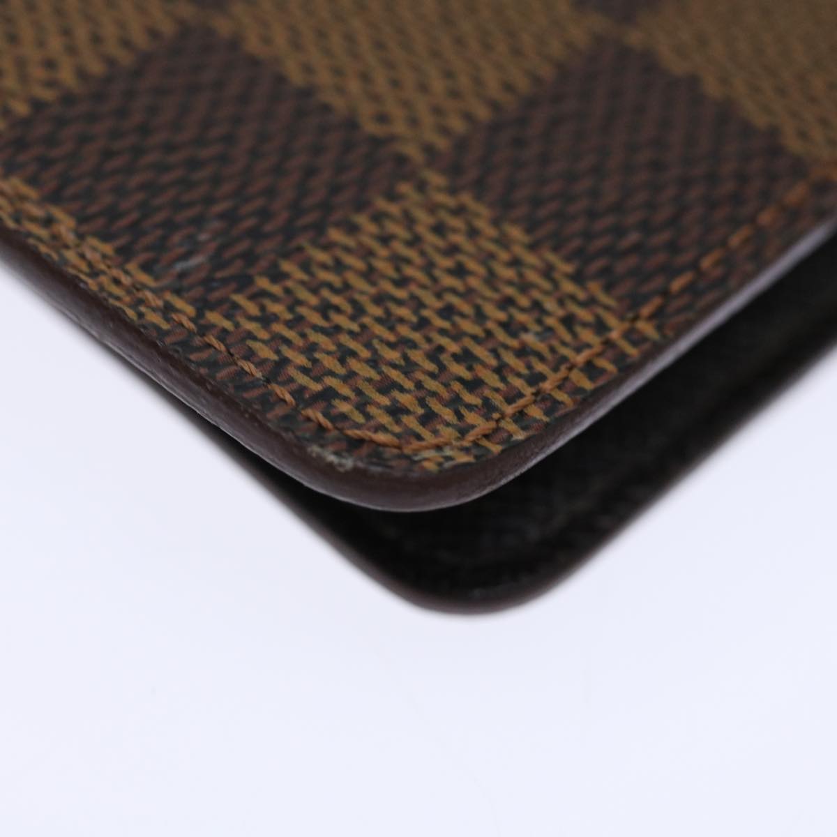 LOUIS VUITTON Damier Ebene Agenda MM Day Planner Cover R20240 LV 71689