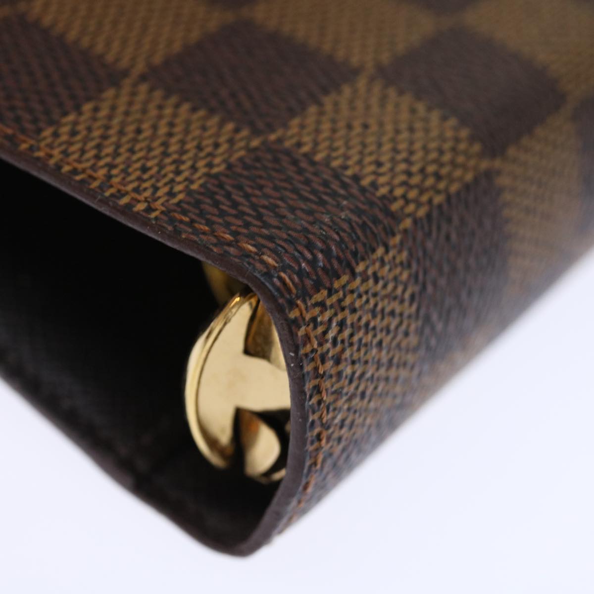 LOUIS VUITTON Damier Ebene Agenda MM Day Planner Cover R20240 LV 71689