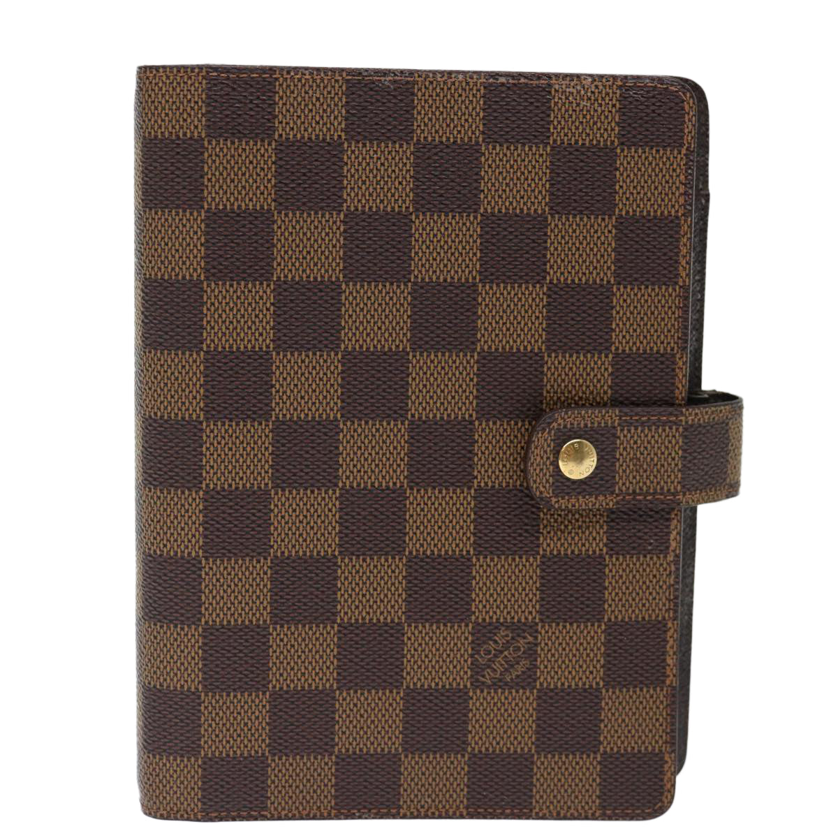 LOUIS VUITTON Damier Ebene Agenda MM Day Planner Cover R20240 LV 71689