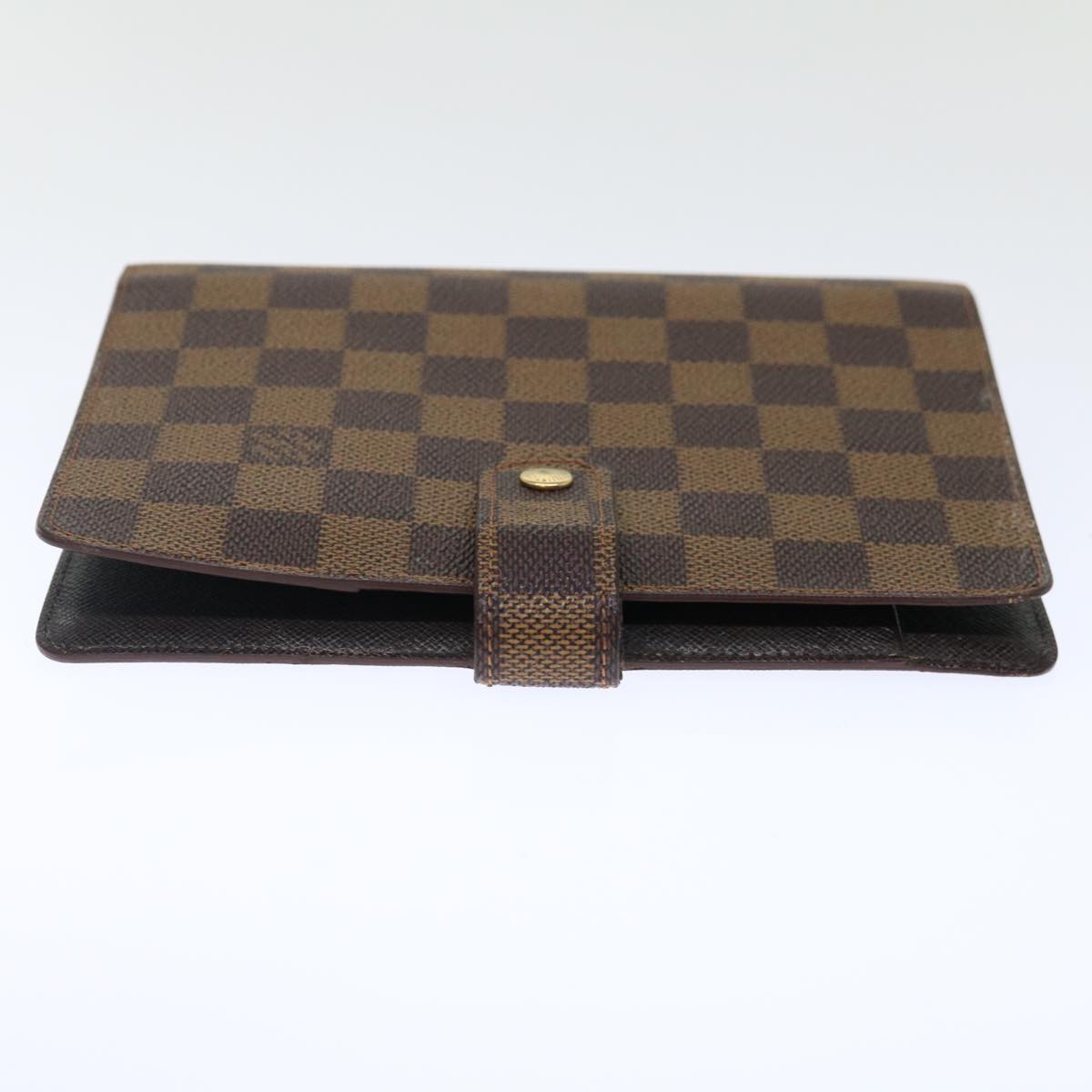 LOUIS VUITTON Damier Ebene Agenda MM Day Planner Cover R20240 LV 71689