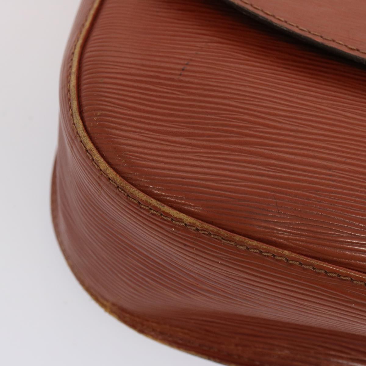 LOUIS VUITTON Epi Saint Cloud GM Shoulder Bag Brown M52193 LV 71703