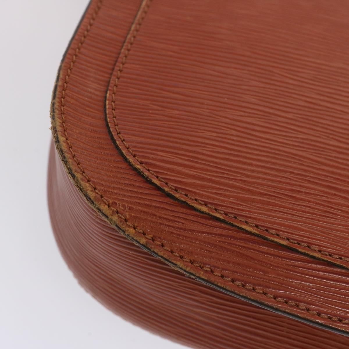 LOUIS VUITTON Epi Saint Cloud GM Shoulder Bag Brown M52193 LV 71703