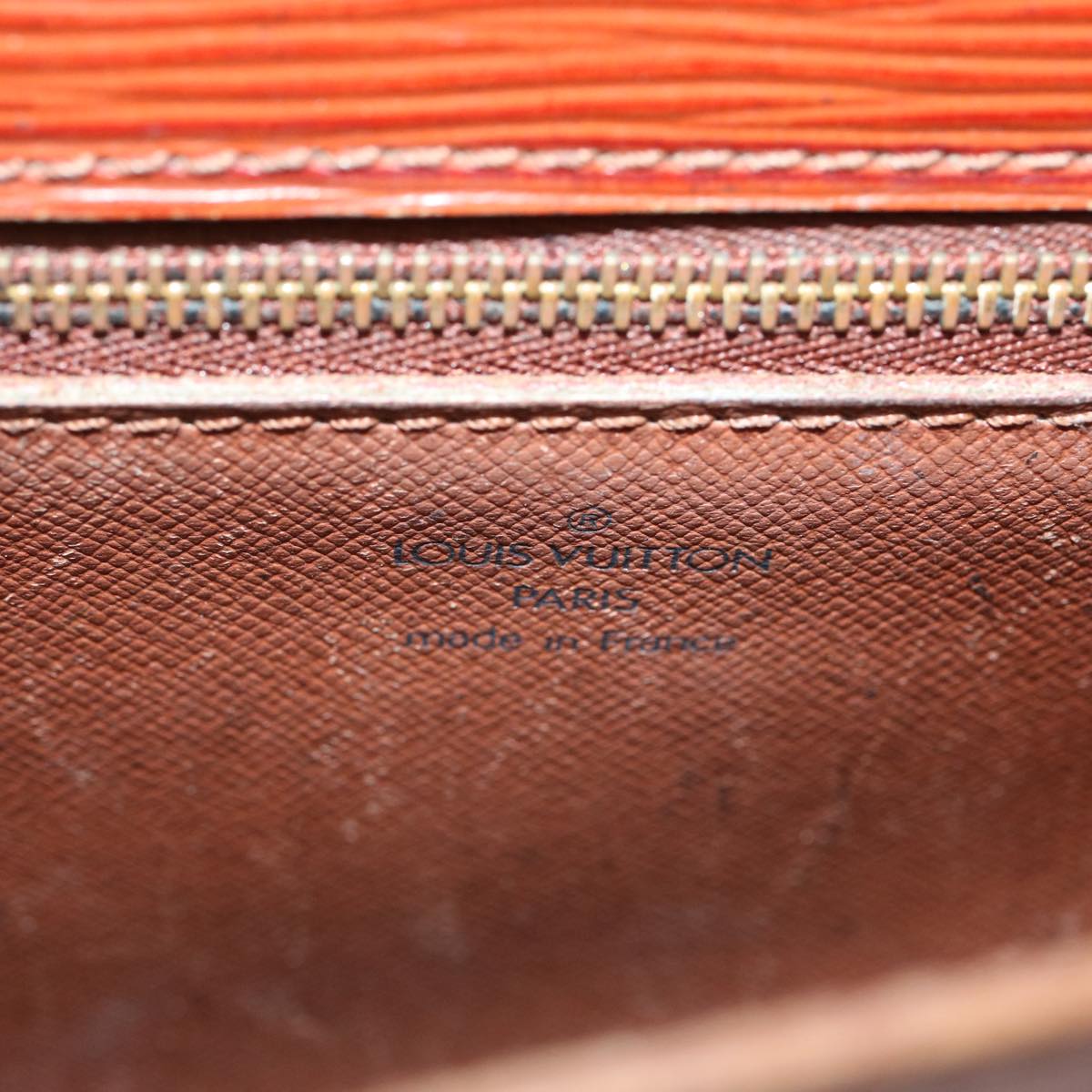LOUIS VUITTON Epi Saint Cloud GM Shoulder Bag Brown M52193 LV 71703