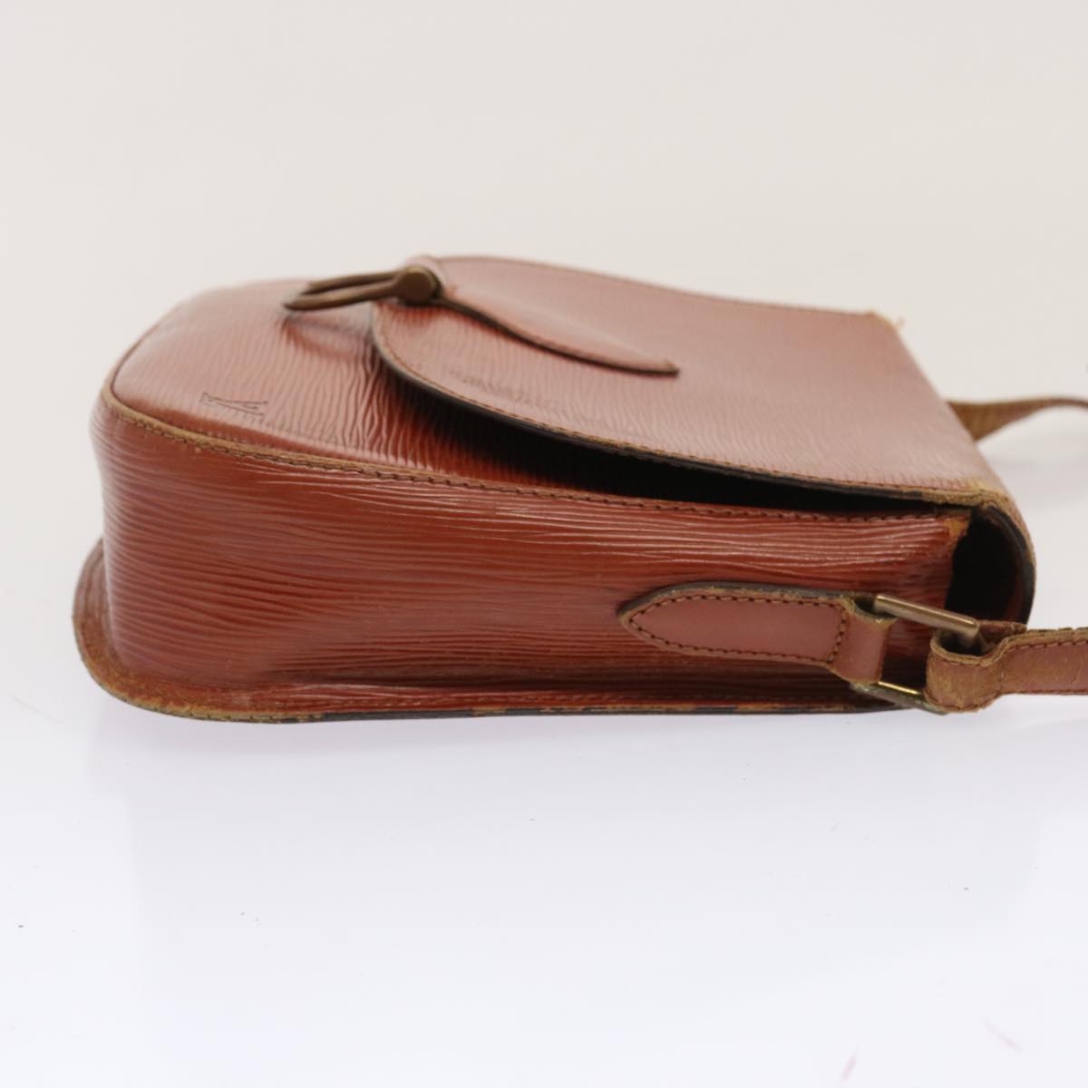LOUIS VUITTON Epi Saint Cloud GM Shoulder Bag Brown M52193 LV 71703