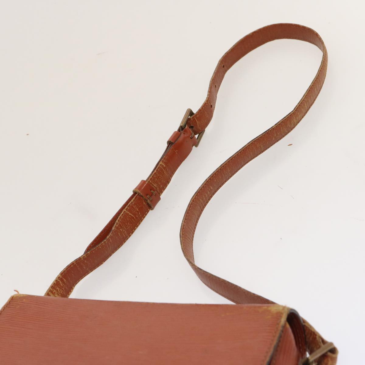 LOUIS VUITTON Epi Saint Cloud GM Shoulder Bag Brown M52193 LV 71703