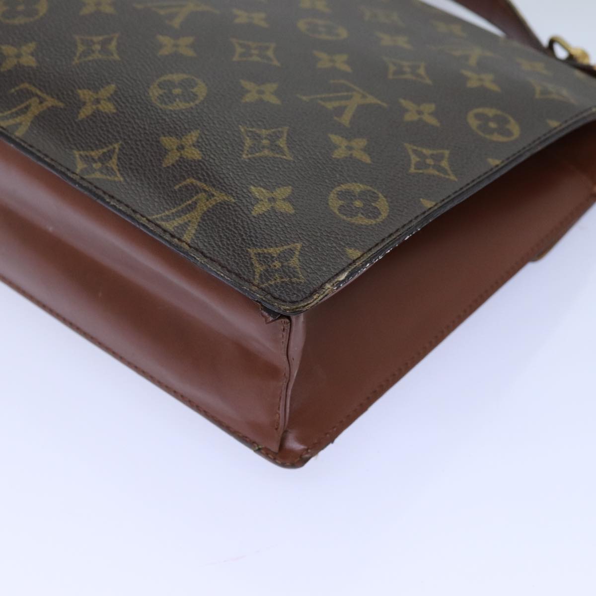 LOUIS VUITTON Monogram Monceau 28 Hand Bag 2way M51185 LV 71711