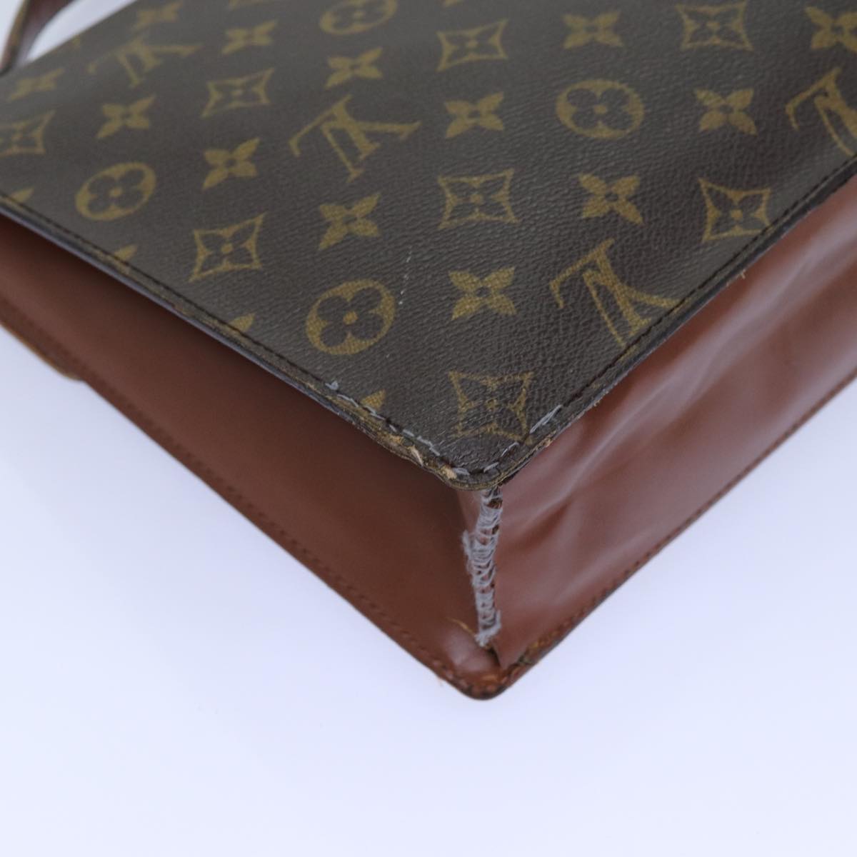 LOUIS VUITTON Monogram Monceau 28 Hand Bag 2way M51185 LV 71711