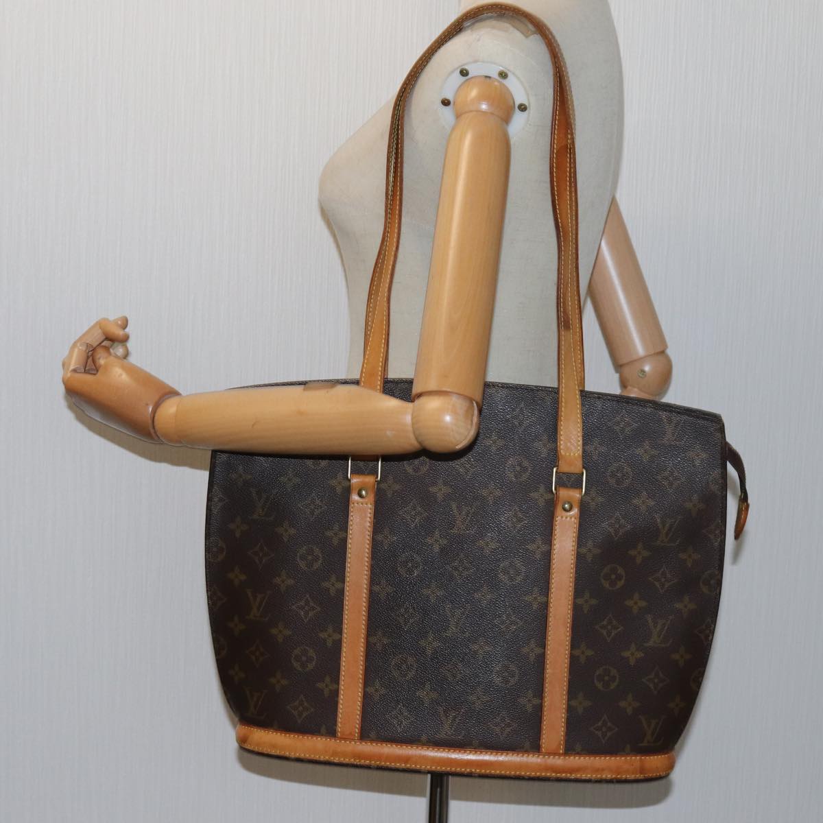 LOUIS VUITTON Monogram Babylone Tote Bag M51102 LV 71721