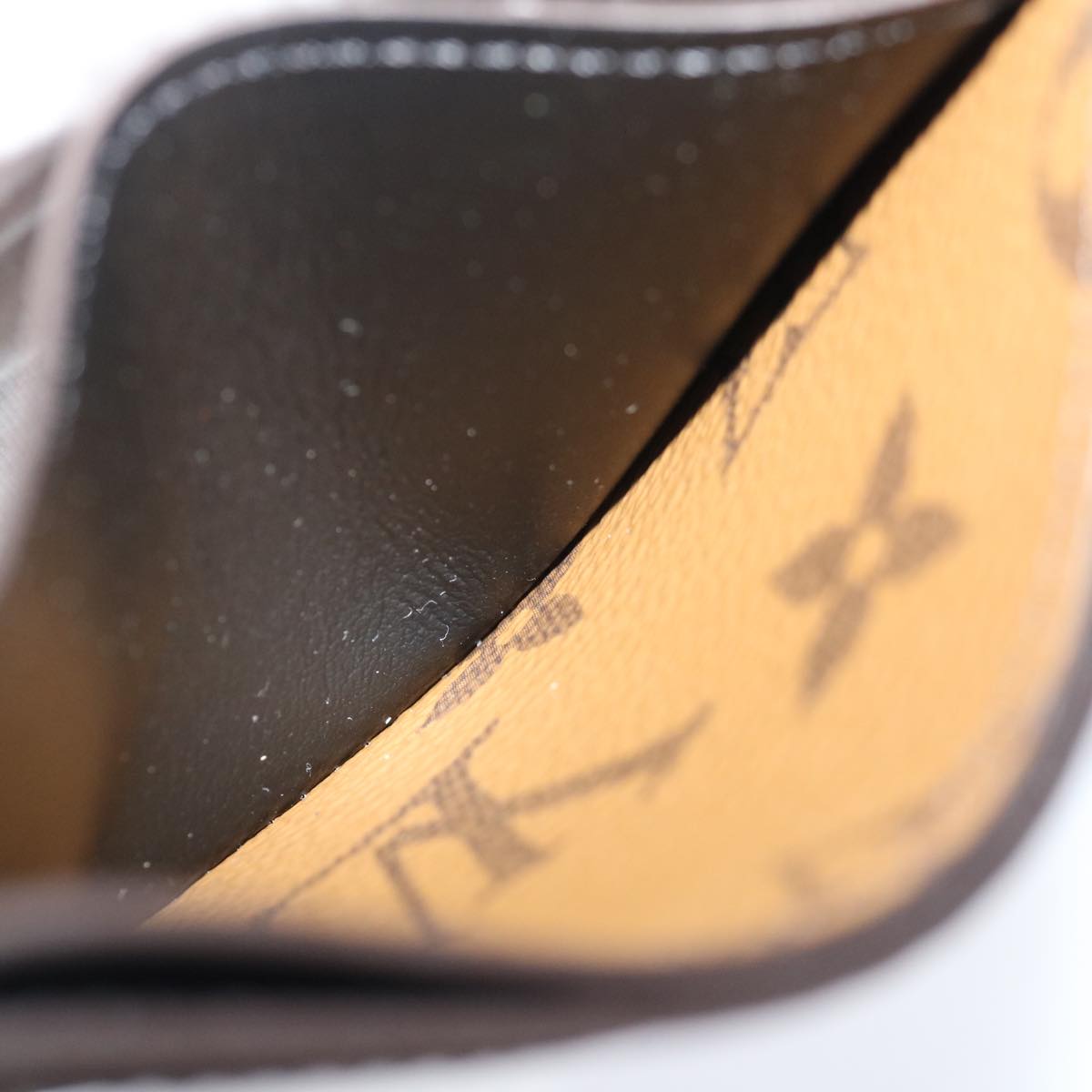 LOUIS VUITTON Monogram Reverse Porte Cartes Simple Card Case M69161 71724