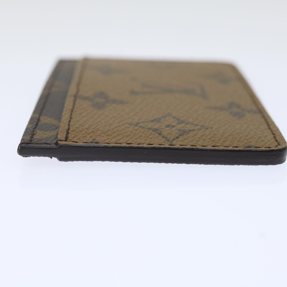 LOUIS VUITTON Monogram Reverse Porte Cartes Simple Card Case M69161 71724
