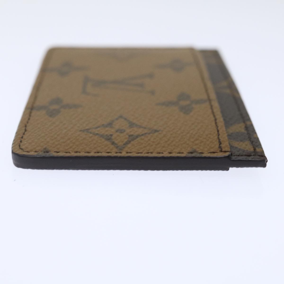 LOUIS VUITTON Monogram Reverse Porte Cartes Simple Card Case M69161 71724