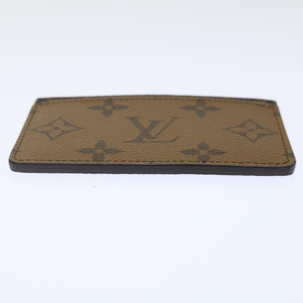 LOUIS VUITTON Monogram Reverse Porte Cartes Simple Card Case M69161 71724
