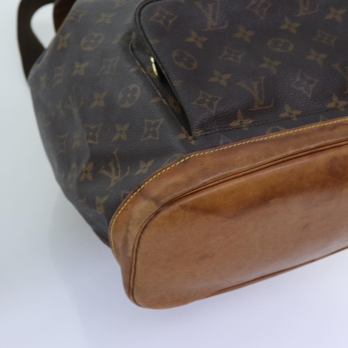 LOUIS VUITTON Monogram Montsouris GM Backpack M51135 LV 71729