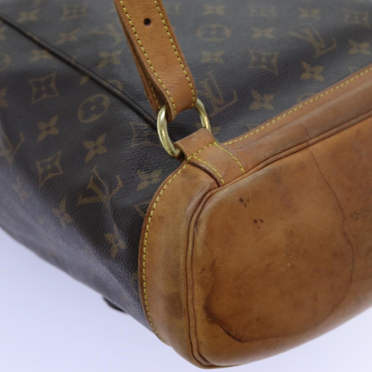 LOUIS VUITTON Monogram Montsouris GM Backpack M51135 LV 71729