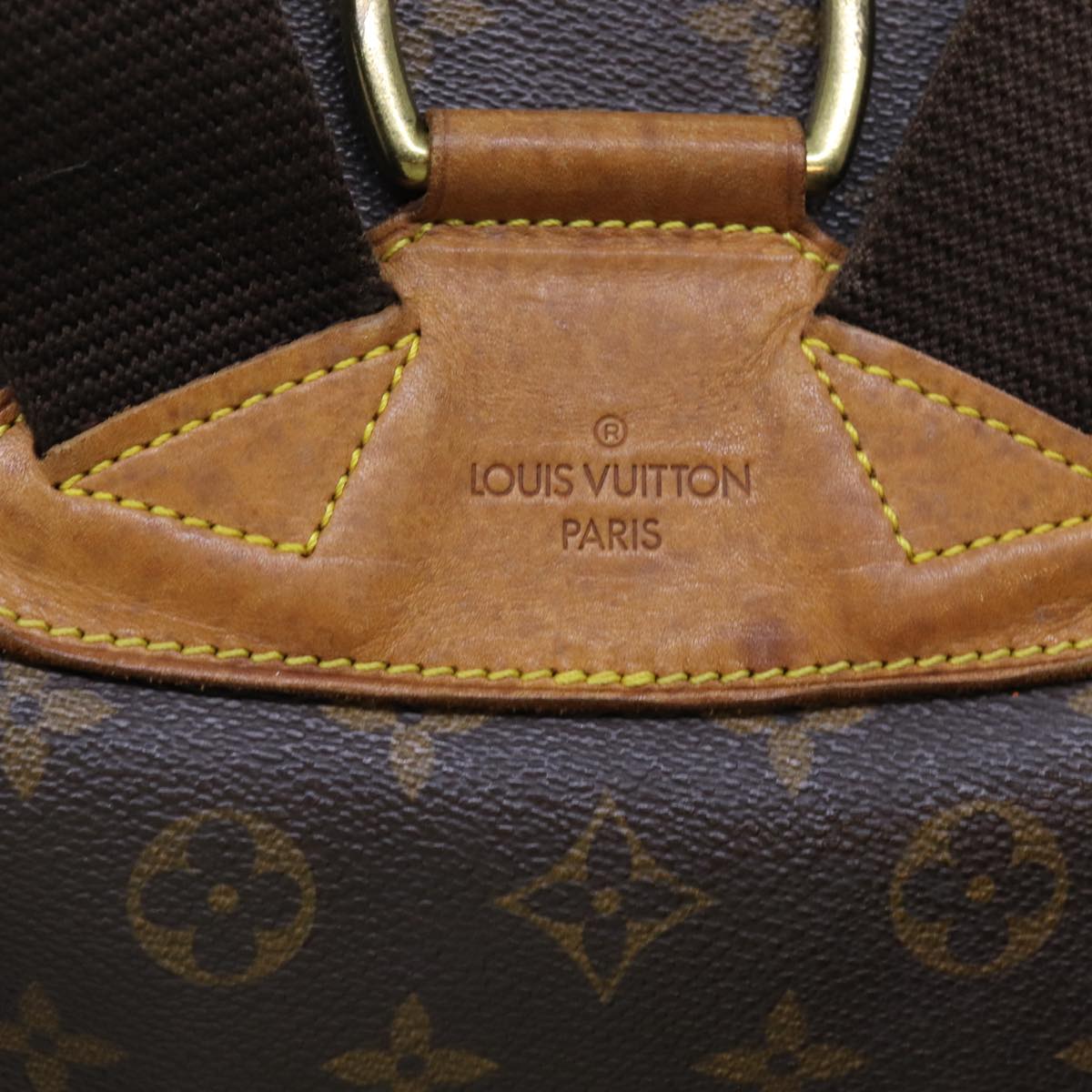 LOUIS VUITTON Monogram Montsouris GM Backpack M51135 LV 71729