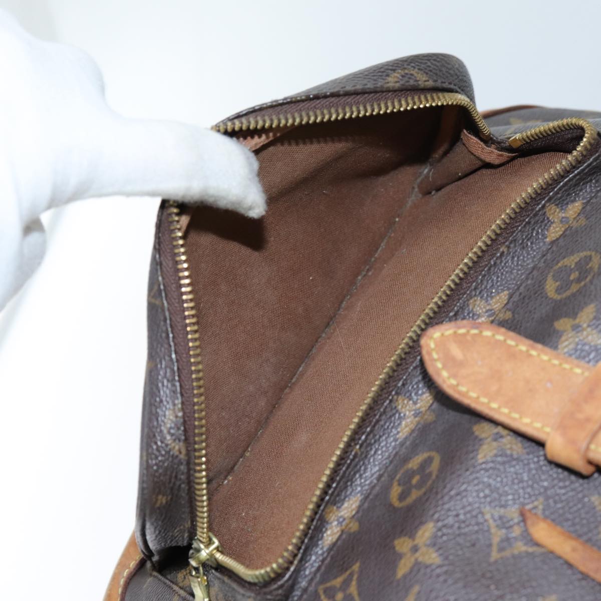 LOUIS VUITTON Monogram Montsouris GM Backpack M51135 LV 71729