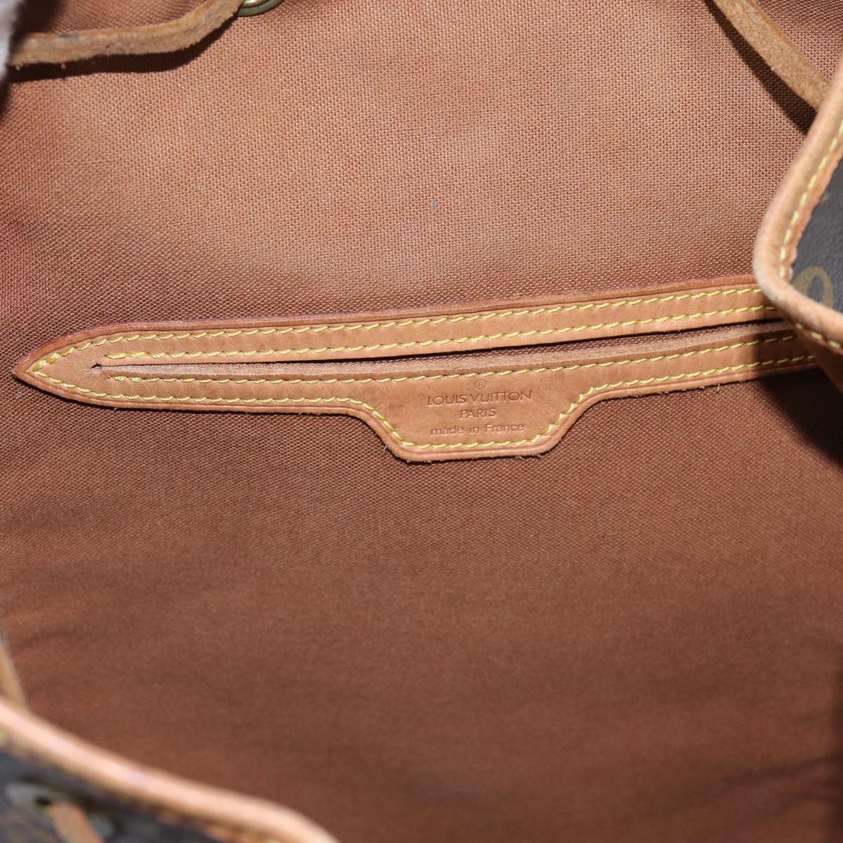 LOUIS VUITTON Monogram Montsouris GM Backpack M51135 LV 71729