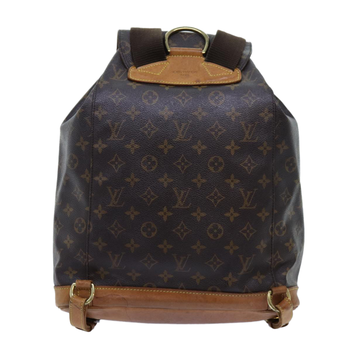 LOUIS VUITTON Monogram Montsouris GM Backpack M51135 LV 71729