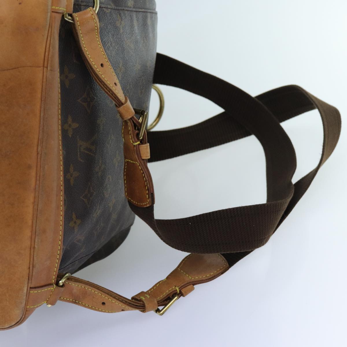 LOUIS VUITTON Monogram Montsouris GM Backpack M51135 LV 71729