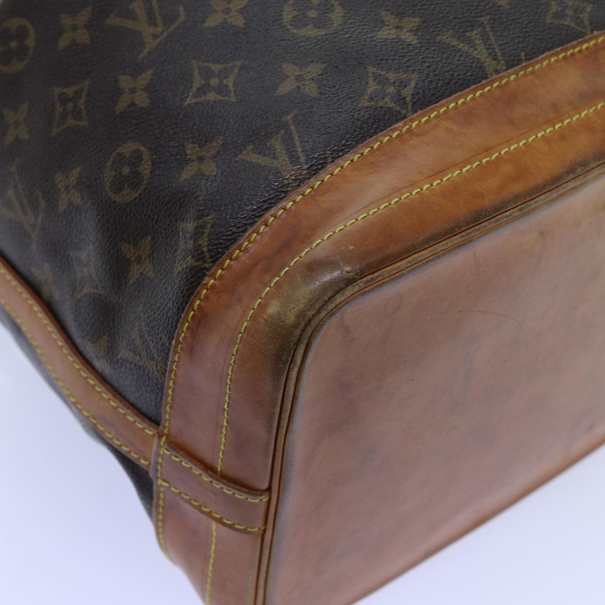 LOUIS VUITTON Monogram Noe Shoulder Bag M42224 LV 71743