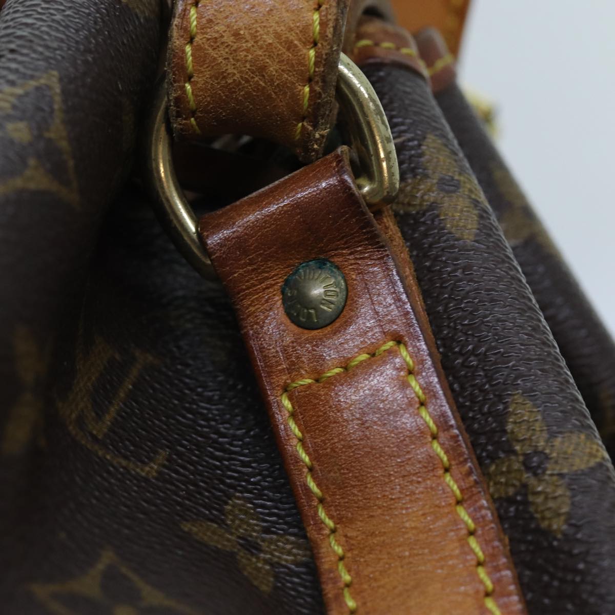 LOUIS VUITTON Monogram Noe Shoulder Bag M42224 LV 71743