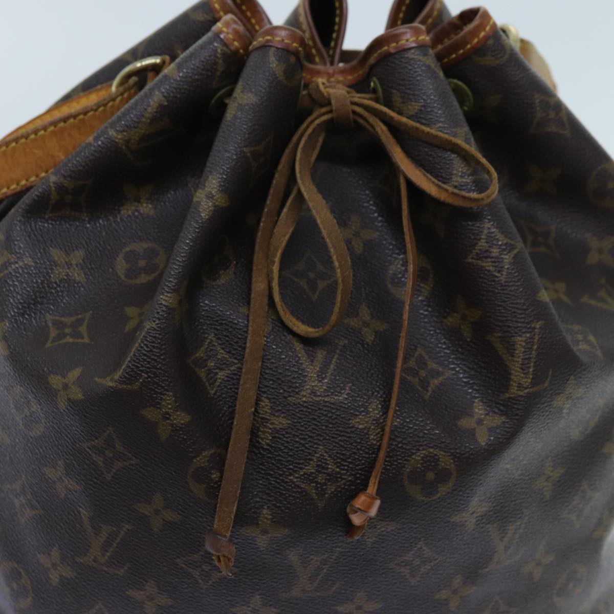 LOUIS VUITTON Monogram Noe Shoulder Bag M42224 LV 71743
