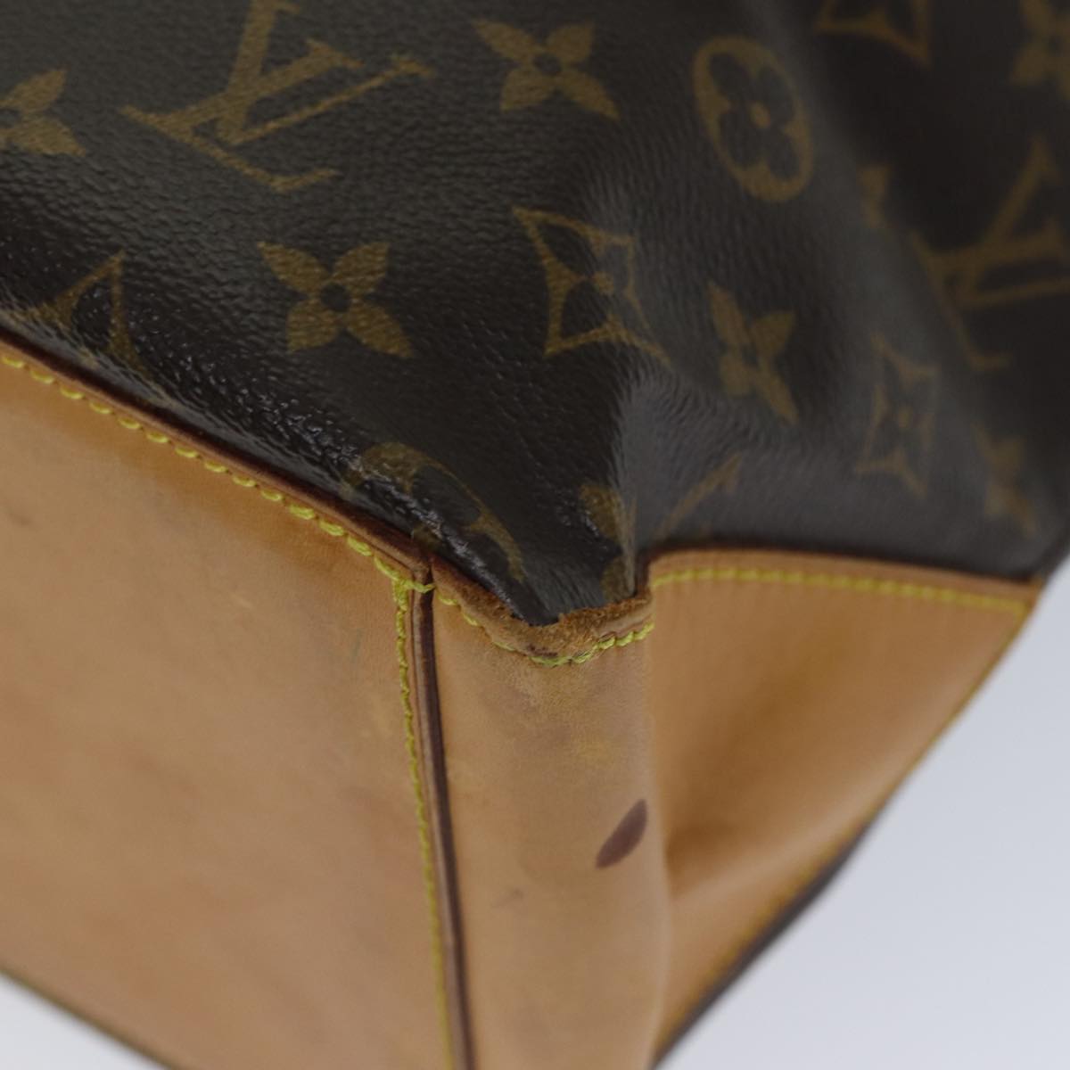 LOUIS VUITTON Monogram Cabas Mezzo Tote Bag M51151 LV 71747