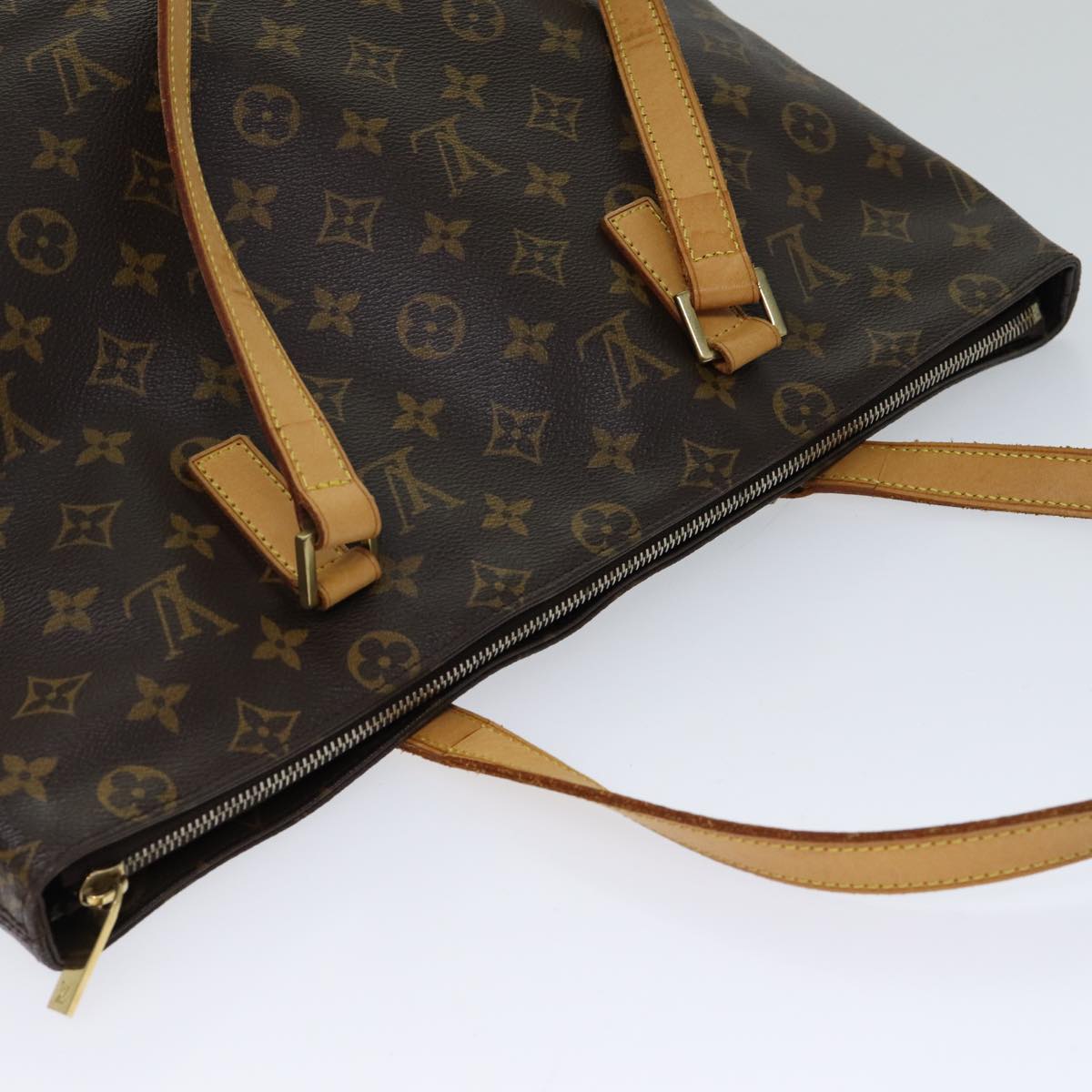 LOUIS VUITTON Monogram Cabas Mezzo Tote Bag M51151 LV 71747