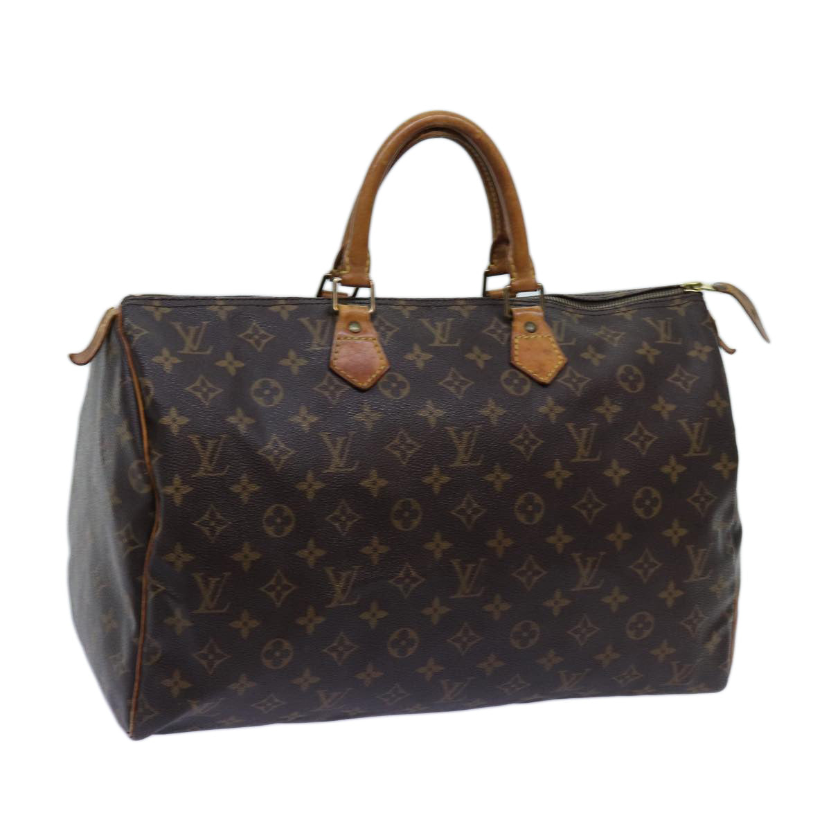 LOUIS VUITTON Monogram Speedy 40 Hand Bag M41522 LV 71749