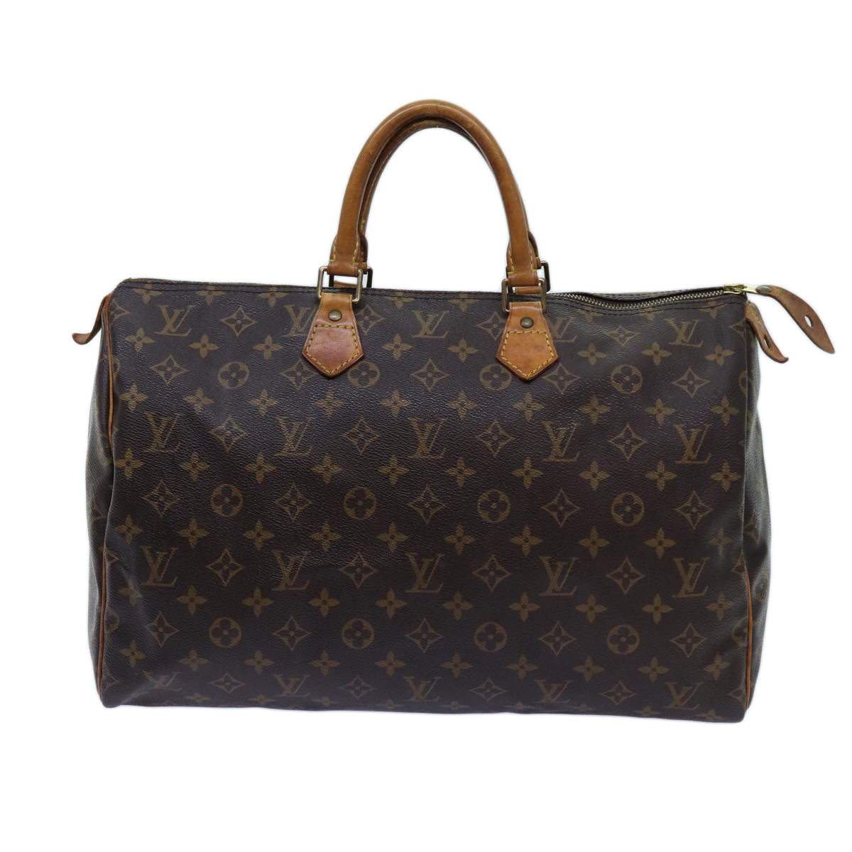 LOUIS VUITTON Monogram Speedy 40 Hand Bag M41522 LV 71749
