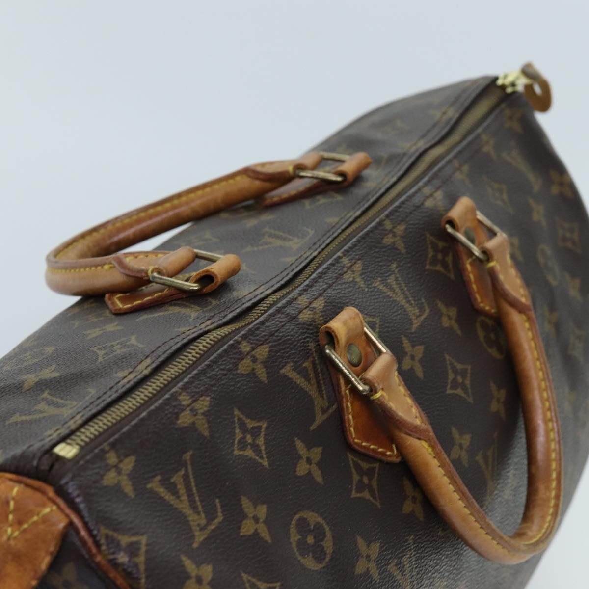LOUIS VUITTON Monogram Speedy 40 Hand Bag M41522 LV 71749
