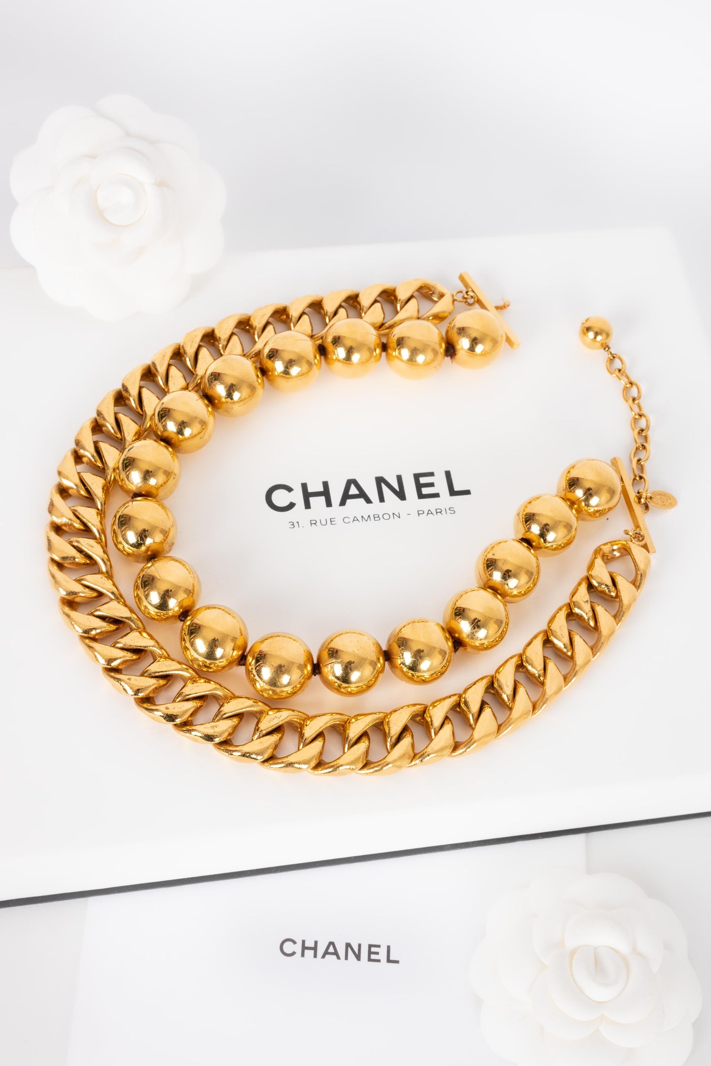 Collier dorÃƒÆ’Ã‚Â© Chanel 1990s