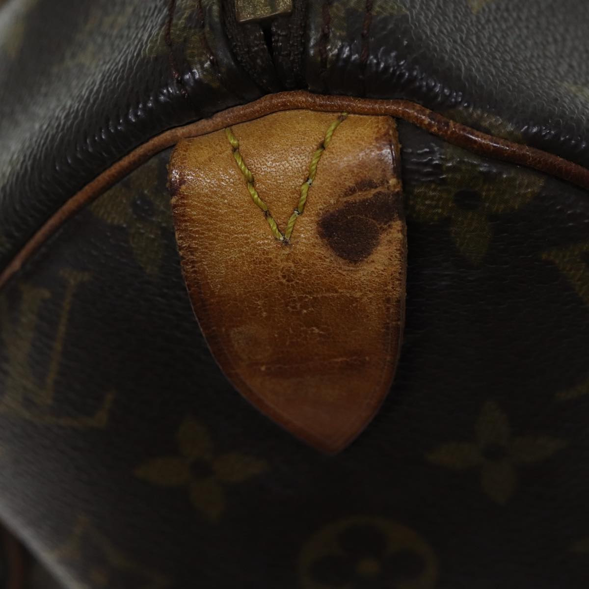 LOUIS VUITTON Monogram Speedy 30 Hand Bag M41526 LV 71758